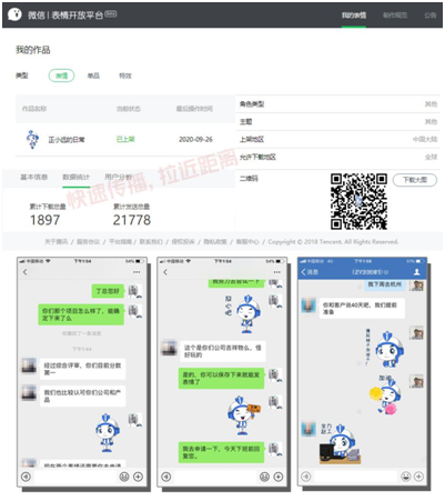 微信表情 后臺數(shù)據(jù)截圖美化 1(1)